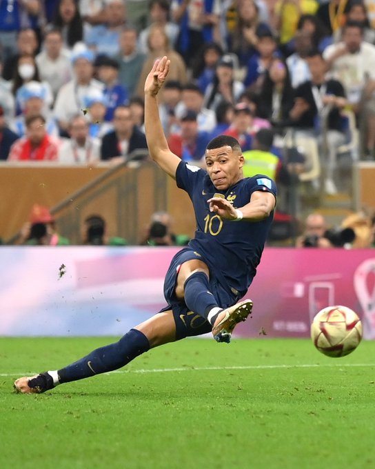 Speed master Mbappe beated by Accuracy master Magical Messi in FIFA final match